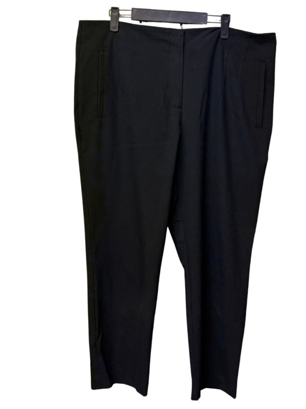 Black Melanie Lyne Women's Tailored Trousers - Sleek Workwear